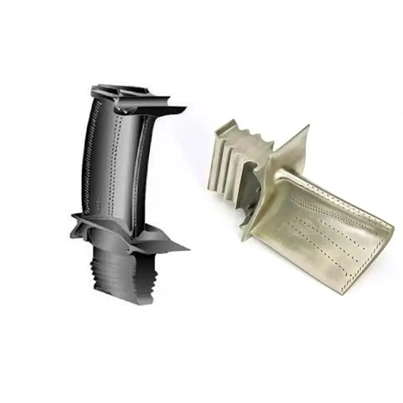 Custom R&D Directional Casting Inconel 738/718 Turbine Blade for SGT 100 Casting Services