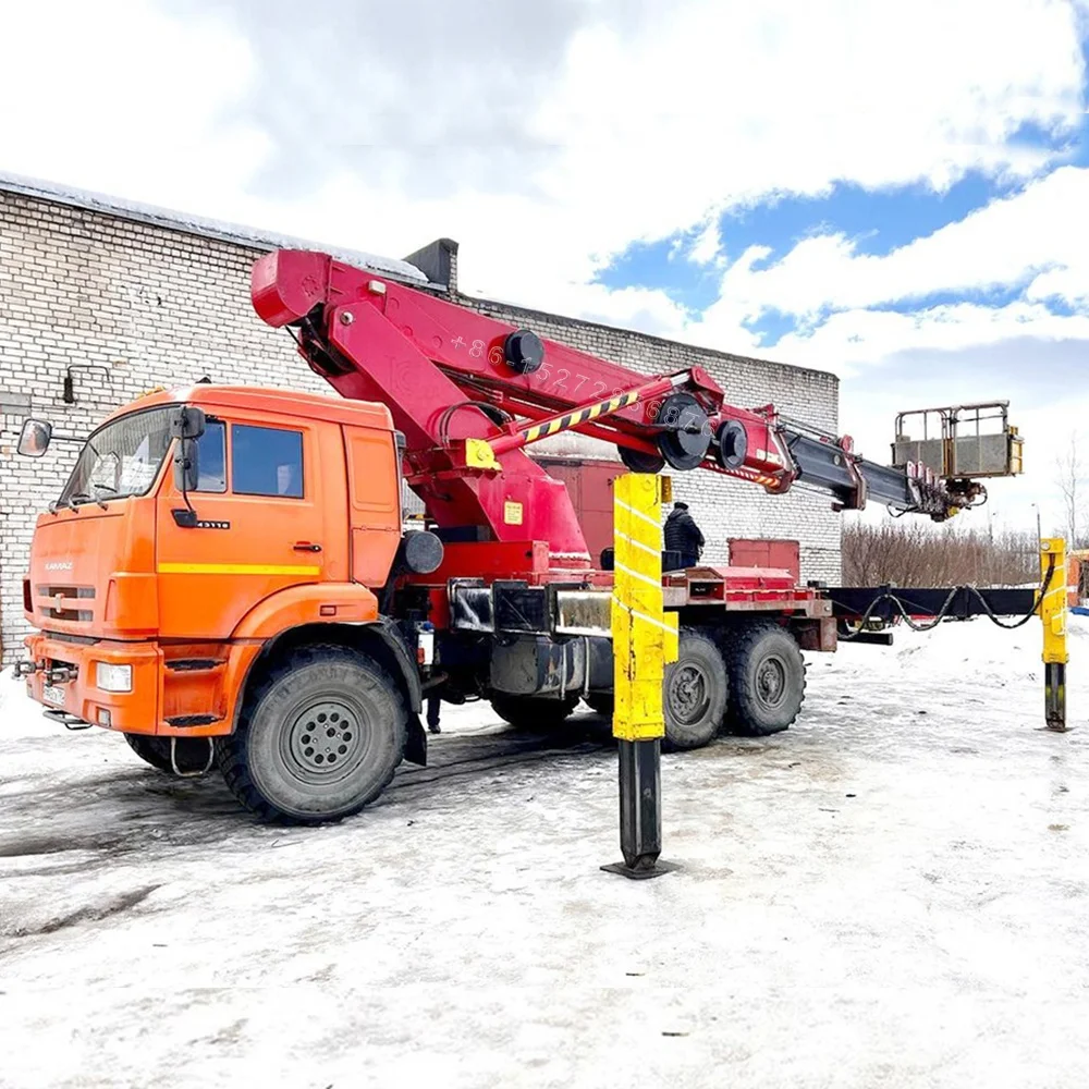 Китайский завод по индивидуальному заказу 20 м летательный манипулятор платформа корпус грузовика 18 мобильный воздушный подъемник Кузов для 1 шасси Veco