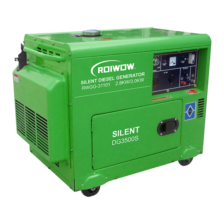 Sale CE 2.8KW Small Super Soundproof Silent Diesel Generator Price For Home Camping Portable Silent Power Diesel Generators Set