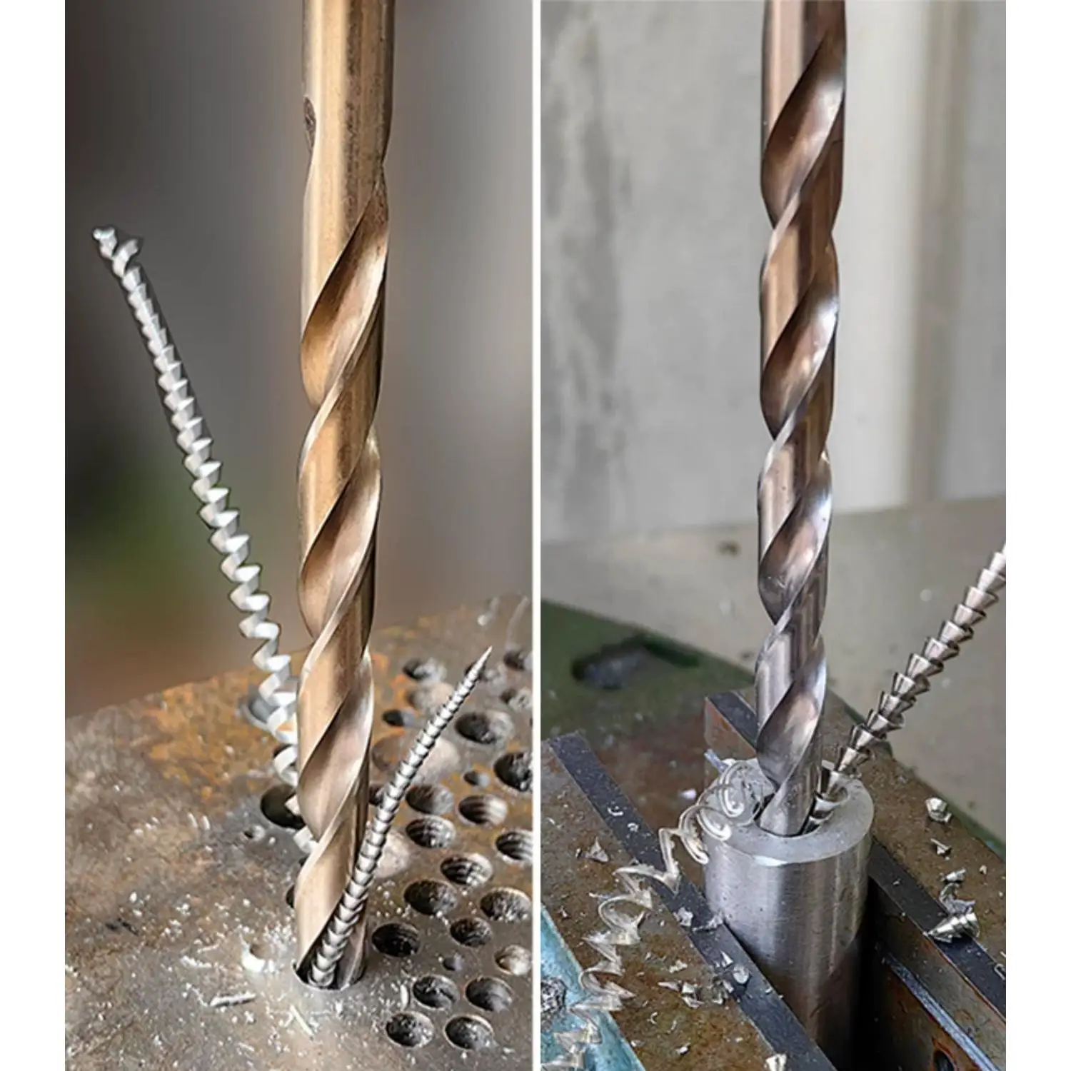 Lengthen Long Series Metric Sizes Stainless Steel Straight Shank M2 M35 M42 HSSE Twist Metal Drill Bits