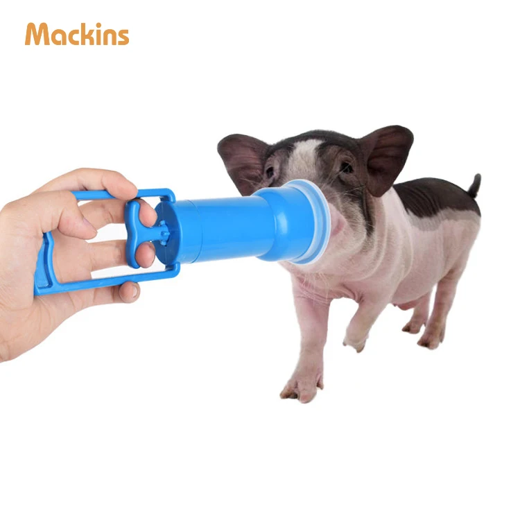 Animal rebreather piglet breathing assisted tool anti amniotic fluid choking device