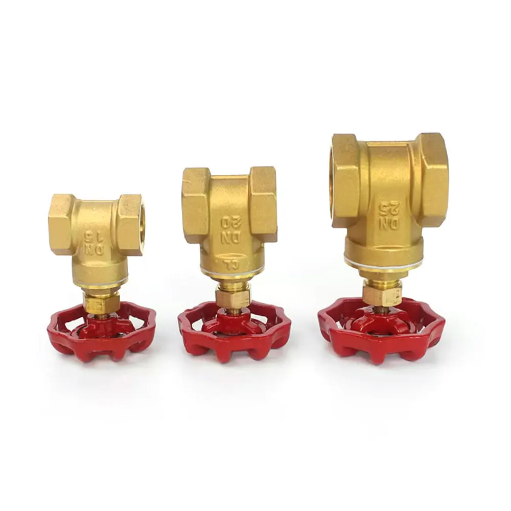 Globe Control Valve Brass  NPT BSP Thread Water Control PN16  Sluice Brass Gate Valve