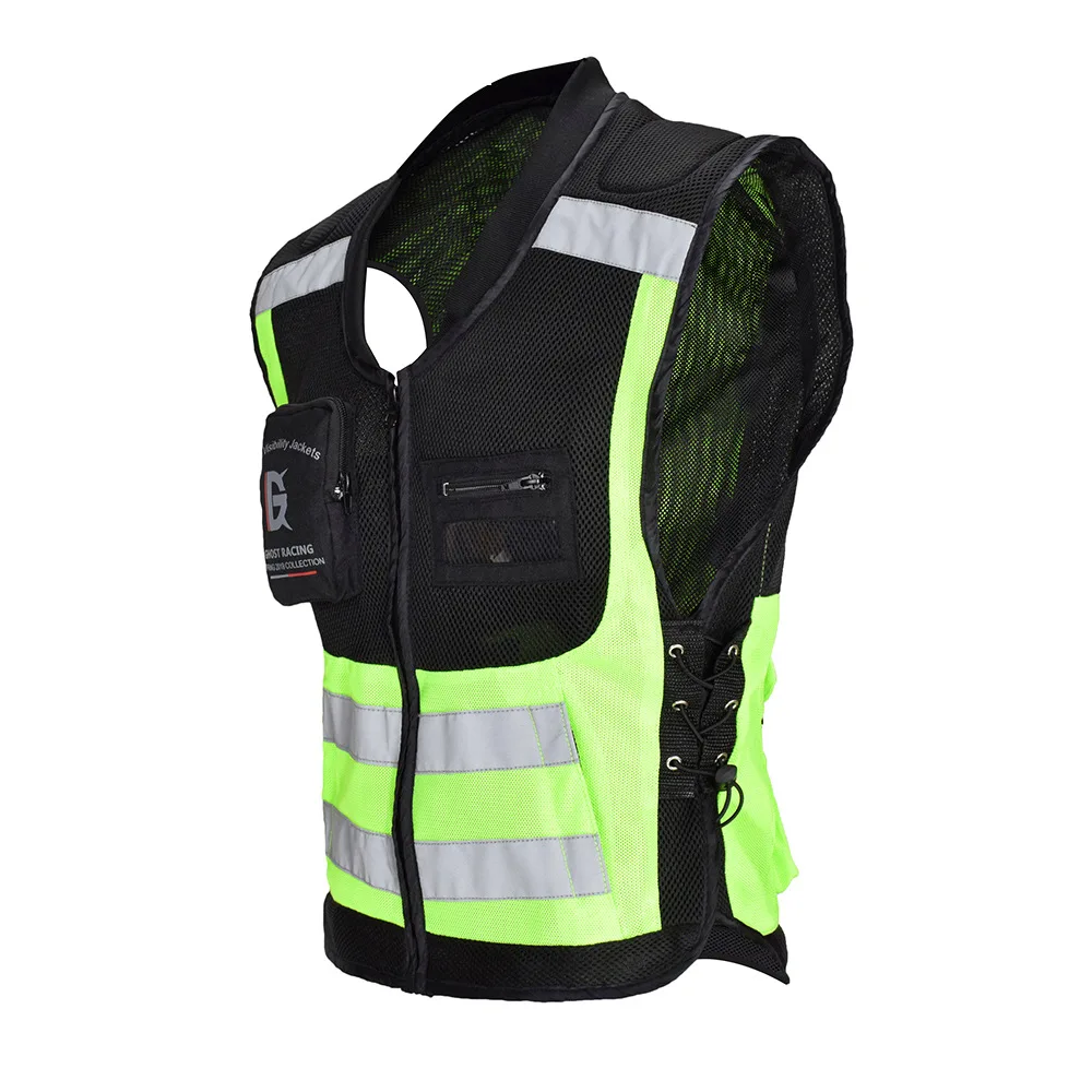 Motorcycle riding clothes racing moto tactical vest motorcycle rider safety fall protection reflective undershirt team clothes