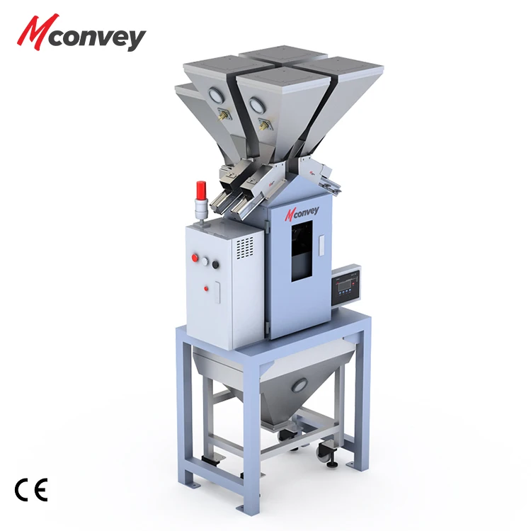 CE стандартный промышленный высокоэффективный автоматический пластиковый гравиметрический