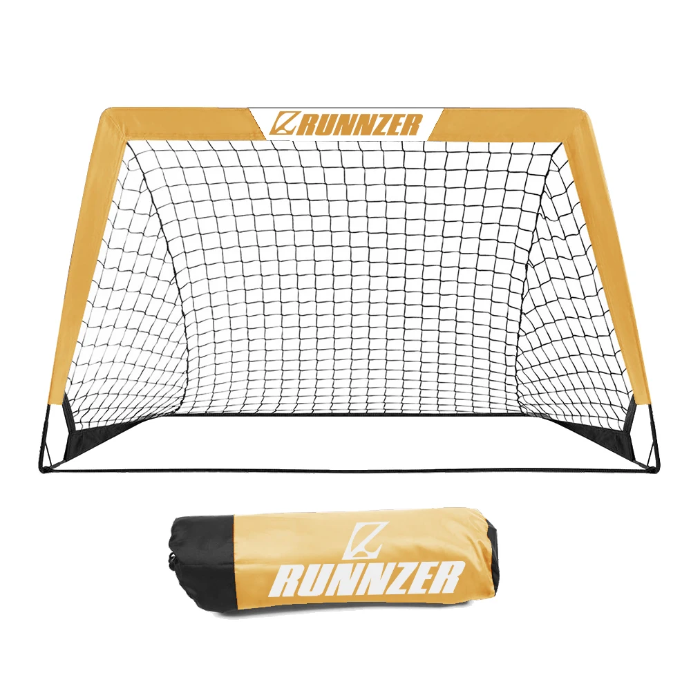 2020 New Amazon Kids Football Training Goals Net Portable Lightweight Foldable Easy Install Outdoor Backyard Soccer Goal