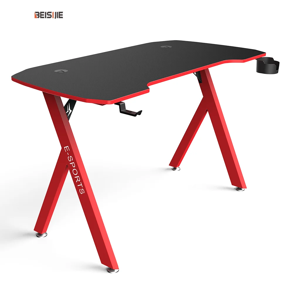 Новый современный игровой компьютерный стол для ПК Красный
