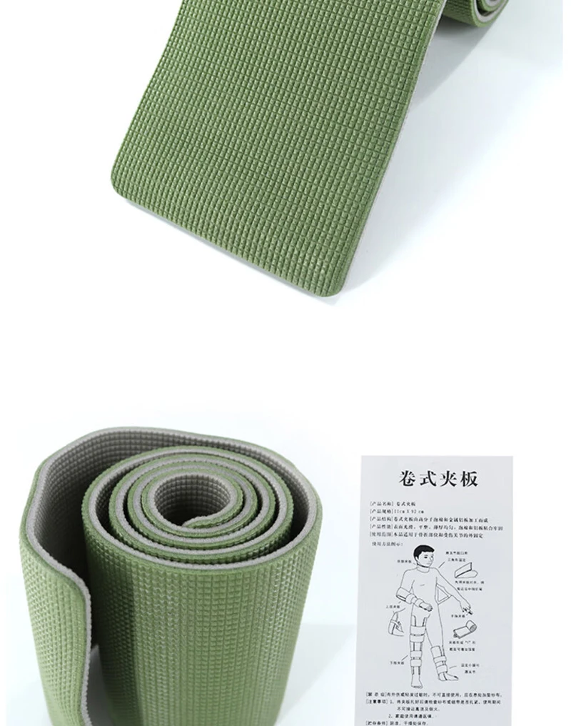 Wholesale Lightweight Waterproof Emergency Wrist Finger Rescue Folded Roll Splint