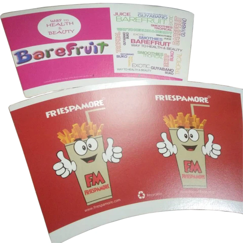 
disposable paper cup fans paper cup raw material paper cup sheet 