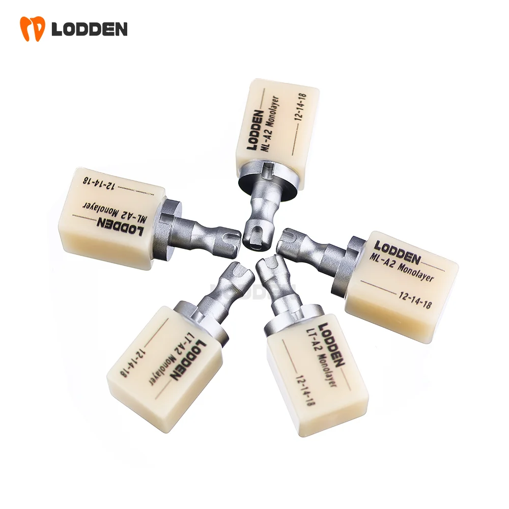 Lodden Cad Cam Material Cerec Monolayer block C14 Hybrid Ceramic Block for Chairside system