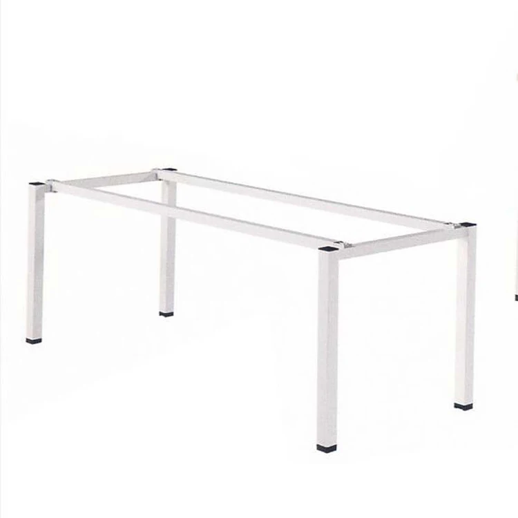 Modern Wholesale On Sale Square Tube Metal Table Leg With Plate