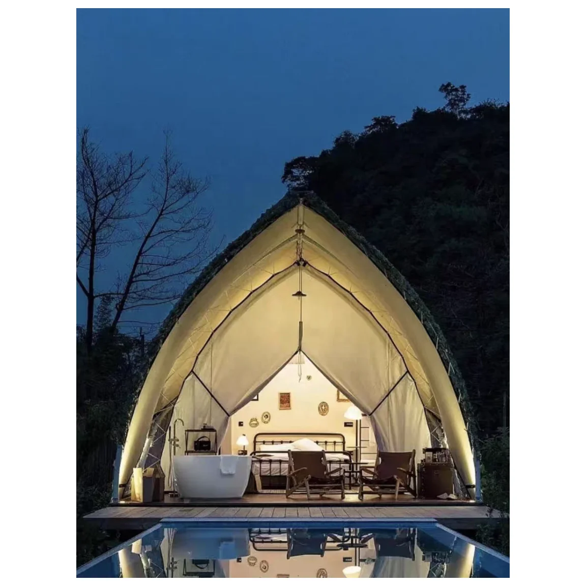 Luxury Glamping Accommodation Tents Luxury Resort Glamping Tent Resort Tent Hotel