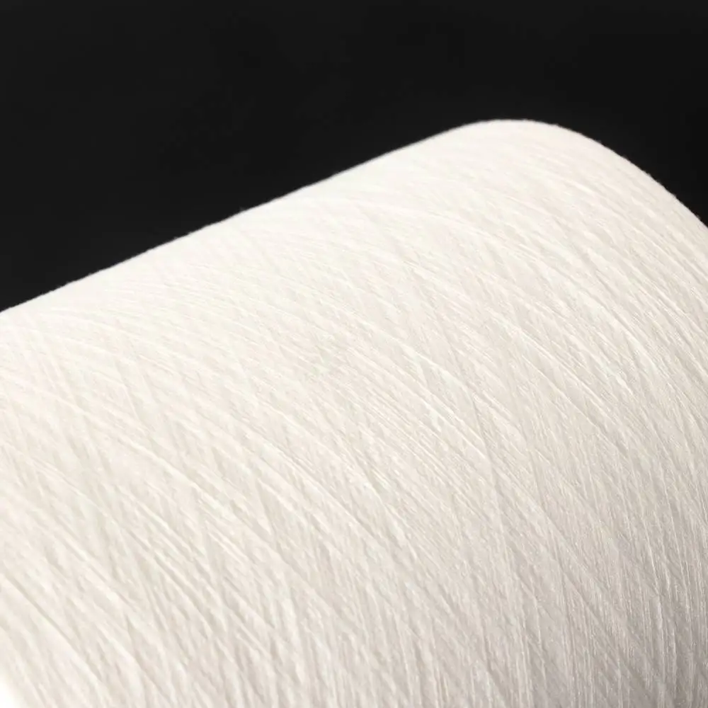 Hot Selling White Colour Air spandex covered yarn 7070 For Earloops