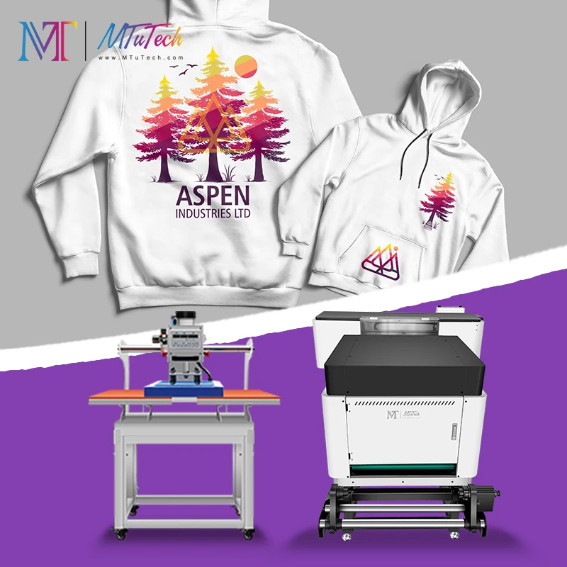 MT-DTF 60Plus Large Format DTF Printer Printing Machine for Custom Clothing T-Shirt Printing