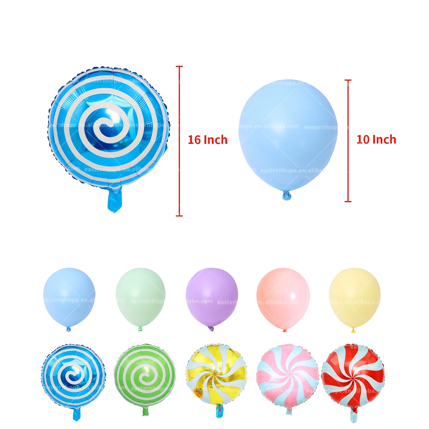 Easternhope Amazon, Лидер продаж, товары для вечеринок в виде леденцов, украшения для вечеринки в честь Дня Рождения lollypop, баннер на день рождения