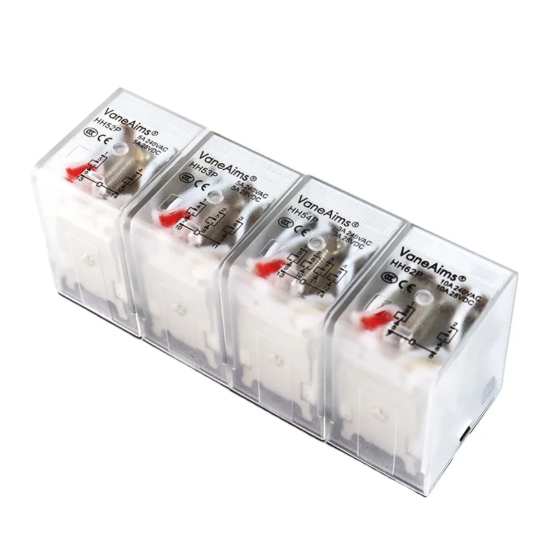 Relay HH52P MY3N MY4N J Electromagnetic Power Relay 8PIN 11PIN 14PIN EMR 5A10A 12V (1600499380401)