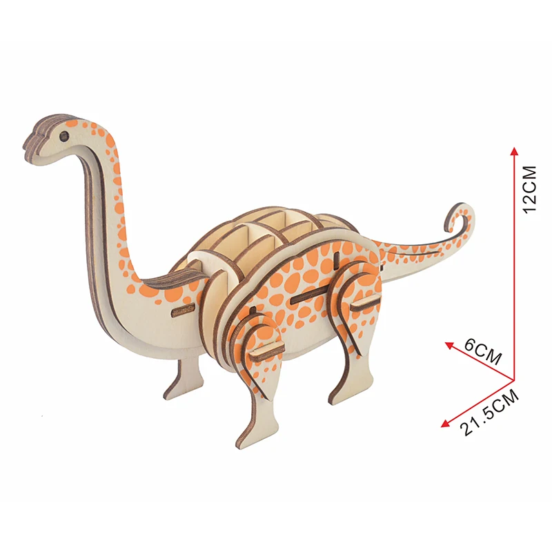 Thunder Dragon handmade animal model 3D  puzzle model decoration DIY handmade education living room art decor