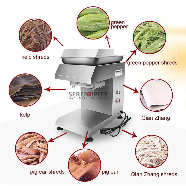 table top meat cutter slicer automatic chicken breast meat slicer