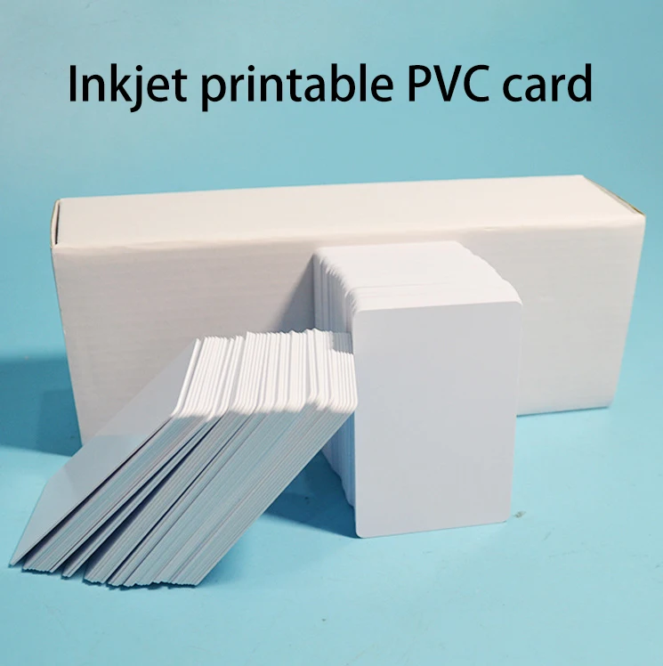 In Stock Wholesale High Quality Printable Wholesale ID Business White Plastic Pvc Blank Card