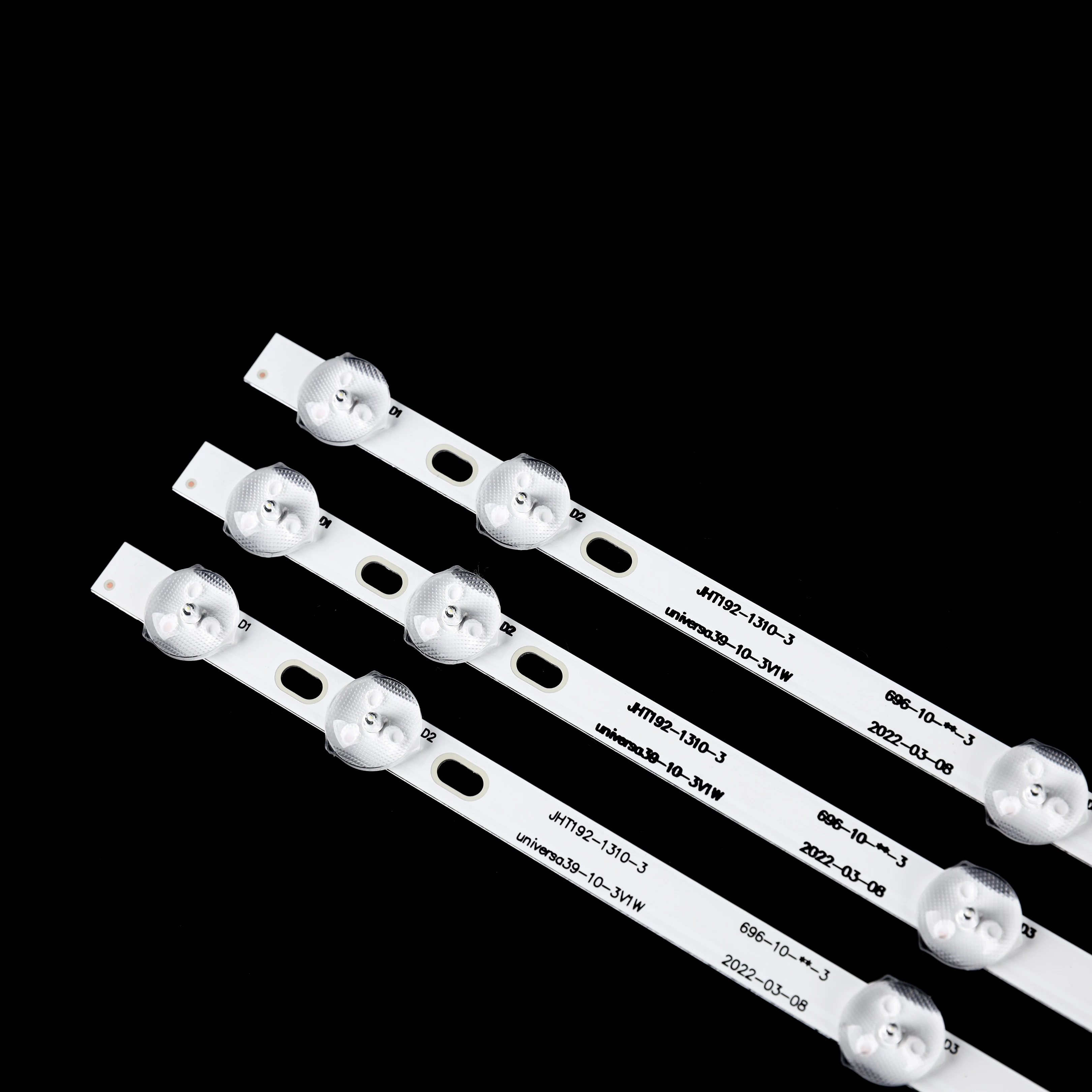 Led Backlight Strips Aluminum Profile  JH192 universal 39inch 10leds Manual Button Led Back Light bar light