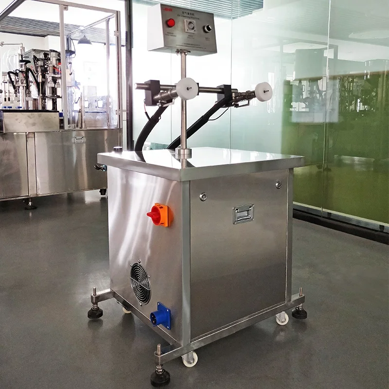 LIENM Semi Automatic Cosmetic Plastic Bottle Cleaner Glass Jar Air Cleaning Washing Machine