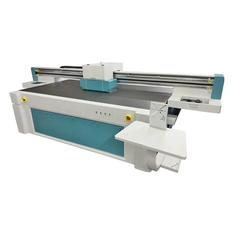 Cheap Price 2400dpi i3200 Head Large Format UV Flatbed Printer MDF Wood Printing Machine 2513 UV Inkjet Flatbed Printer for Sale