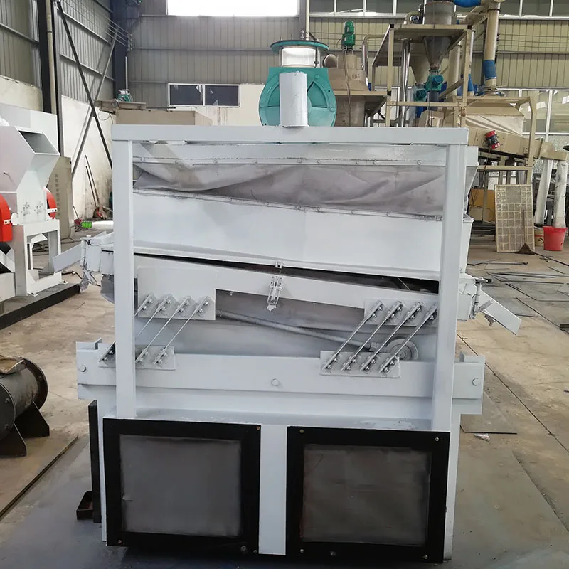 Air gravity copper separator