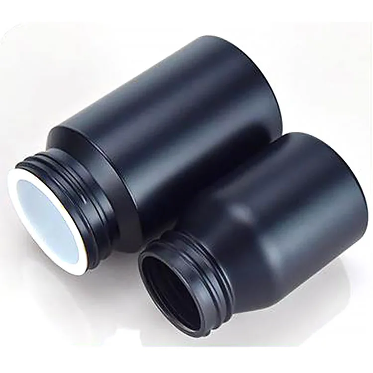35ml 45ml 60ml 90ml 100ml Vitamin Bottle Black Glass Pharmaceutical Pill Medicine Bottles Empty Capsule Bottle
