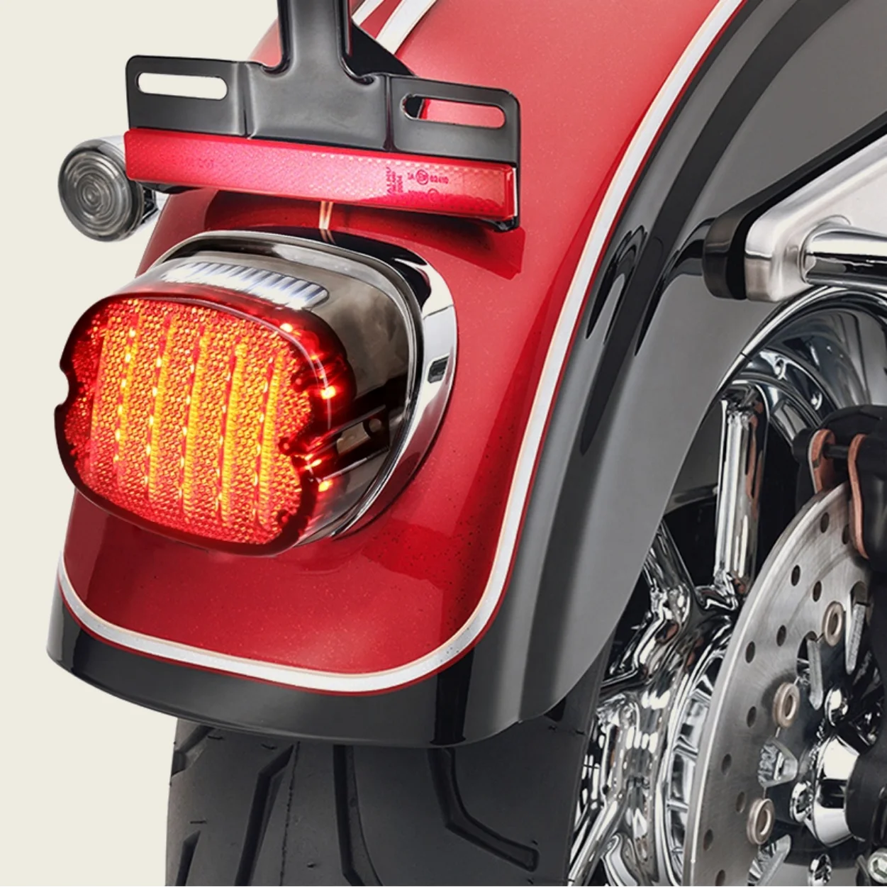 ACTEAM высокое качество DC12 V CE ROHS IP67 для harley davidson винтажный сигнал поворота тормоза мотоцикла
