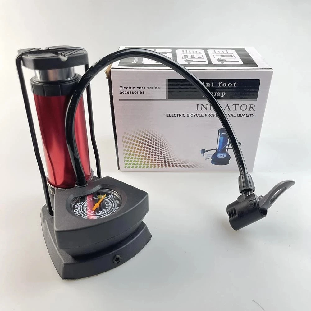 Portable Wired Foot Operated Air Pump Inflatable Mattress Balls Bike Tire Inflator For Car Bicycle Inflate Equipment Manual Pump