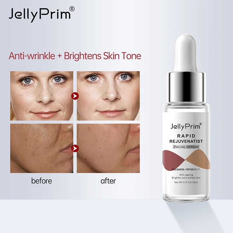 New JellyPrim Whitening Face Serum Anti Aging Acne Remove Dark Spots Shrink Pores Serum Skin Care Korean Cosmetics Beauty Health