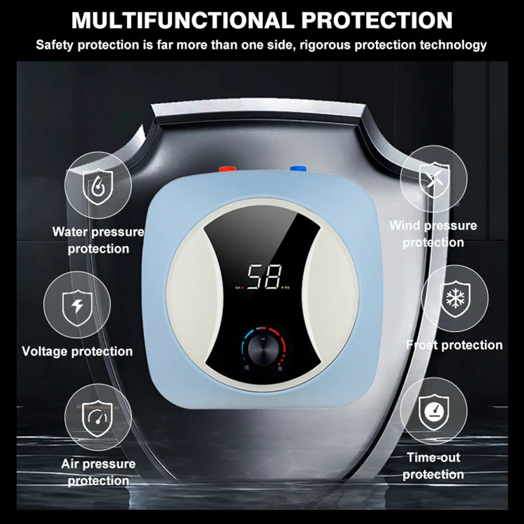 Kitchen Bathroom Laundry Mechanical Control Energy Efficient Water Heater Electric Water Heater For Kitchen