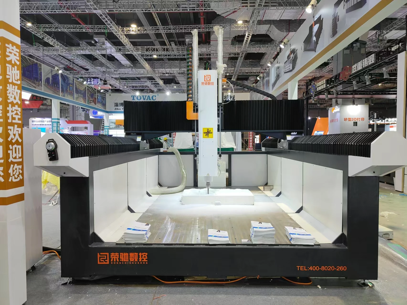 2024 New 5 Axis ATC 3D EPS EVA Foam Plastic CNC Cutting & Engraving Machine Wood Router for Foam Carving