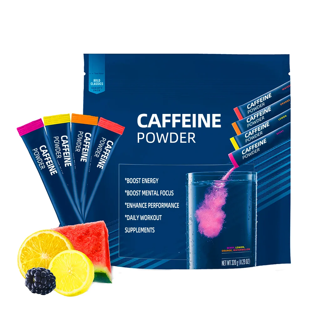 Private Labels Bodybuilding Supplement Energy Preworkout Vitamins Electrolyte Caffeine Powder Fizzy Effervescent Powder Caffeine