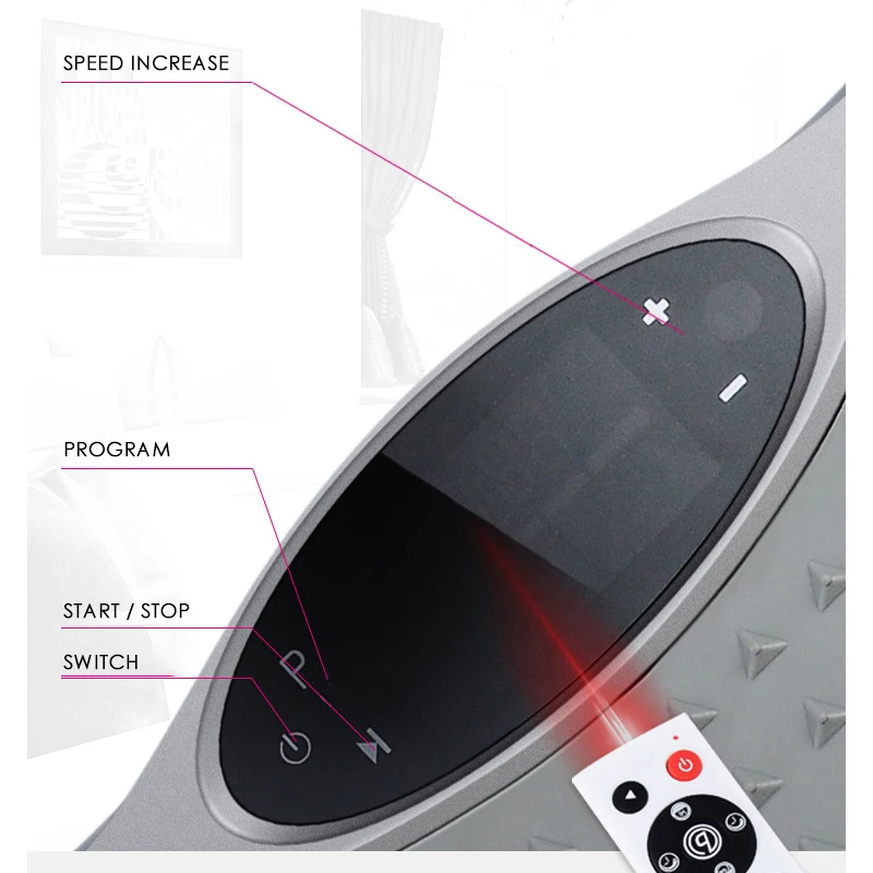 Fitness Health Vibration Plate Professional Powerfit Full Whole Body Vibration Platform Machines with motor