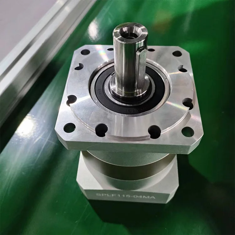 115mm Flange High Torque Speed Gearbox Precision Planetary Steel Spur Gear Reducer