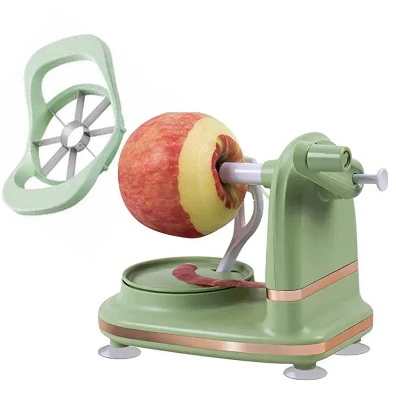 Fruit Apples Peeler Slicer with Corer Pear Hand-cranked Rotating Kitchen Peeling Machine Gadgets