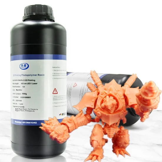 3D printing resin UV wavelength 405nm For LCD 3D Standard Photopolymer Resin print resin 1KG