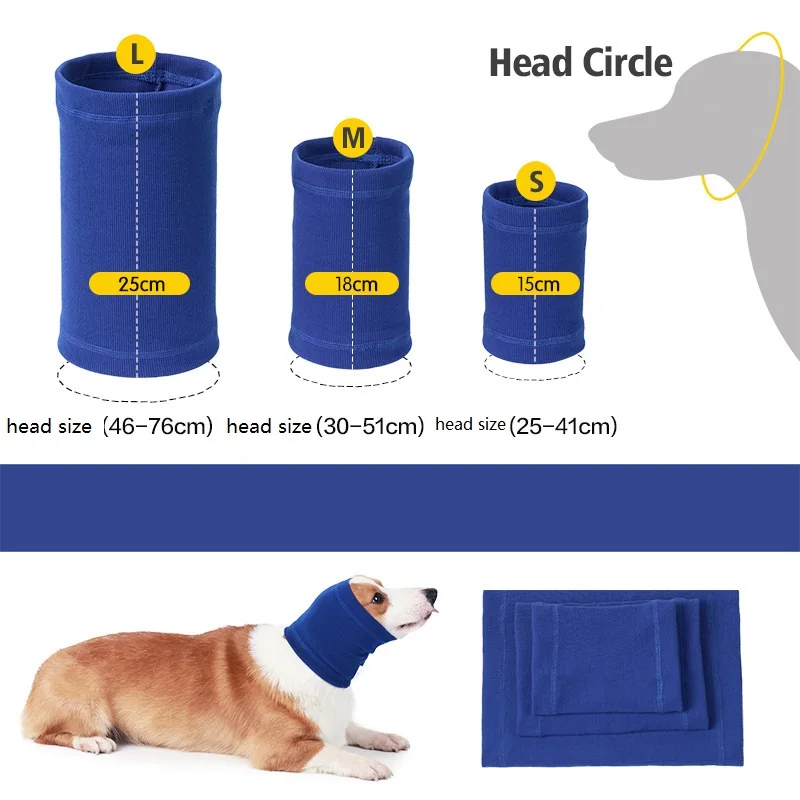 Dog Ear Muffs Noise Protection Dog Calming Hood For Grooming And Bath Drying Cats And Dogs Ear Protector Ear Muffs