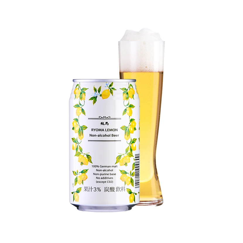 
Japanese canned full bodied mouthfeel organic lemon malt canned fruit cocktail 