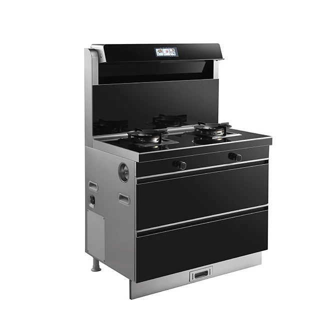 Commercial induction cooker hob with 4 ring stainless steel top gas cooktops