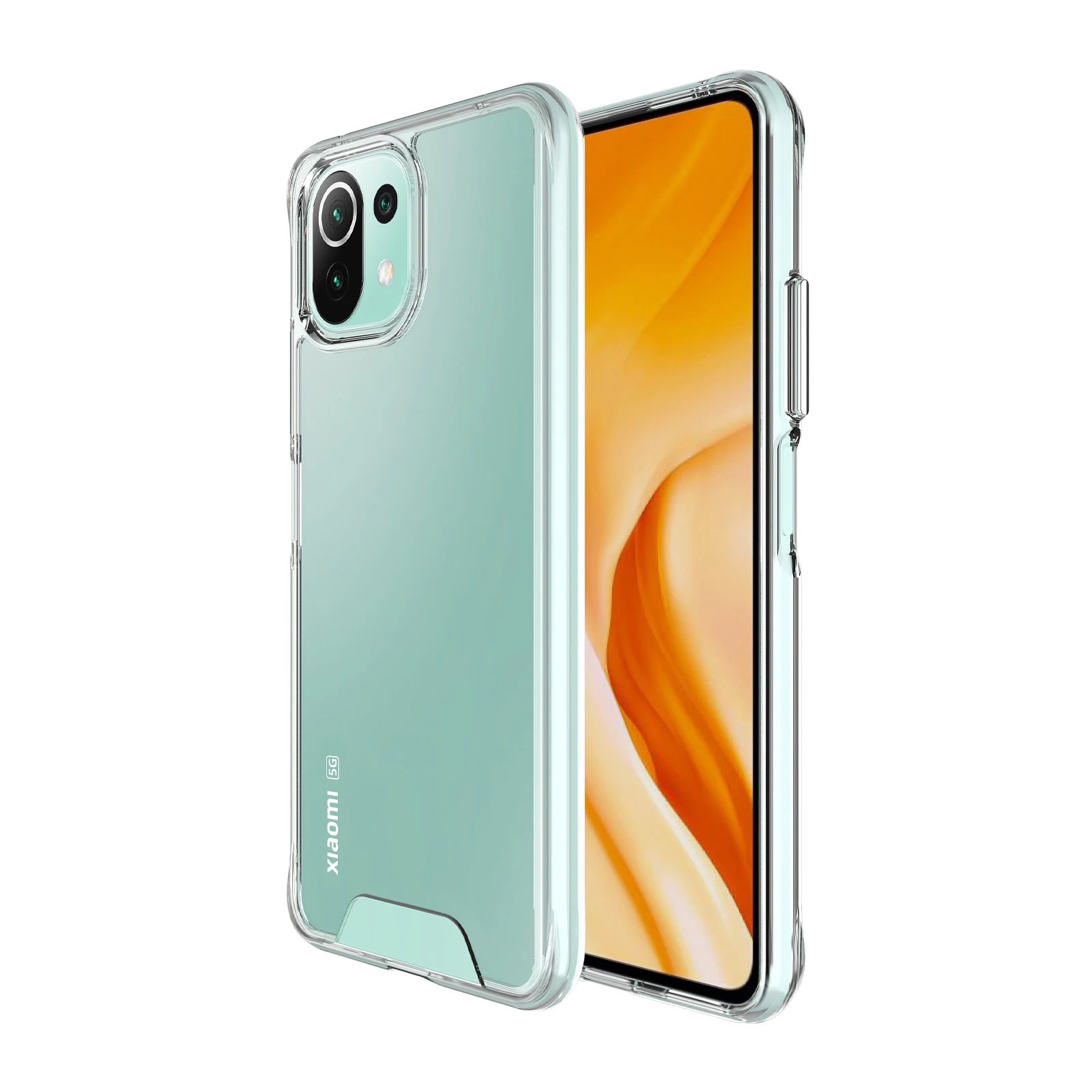 Transparent Phone Case for Xiaomi Mi 11 11T 11X Pro Ultra Lite NE Soft TPU Clear Mobile Back Cover Mi11 11i 11Lite T X Funda Bag