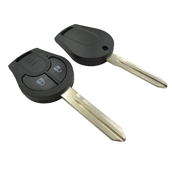 Durable Nissan 2 Buttons Remote Key Shell  Fob Case