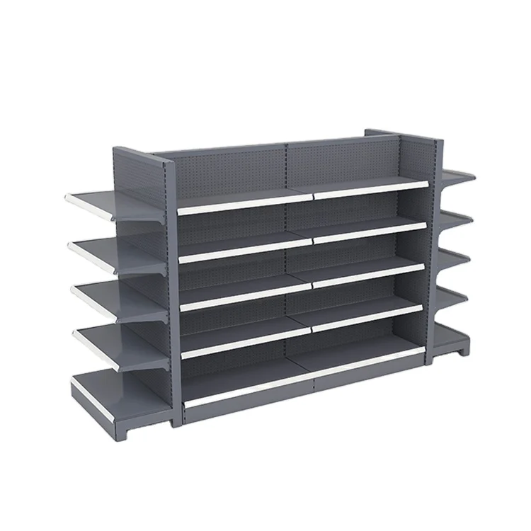 Custom Gondola Shelving commercial shelves for grocery store rack retail grocery shelving for sale