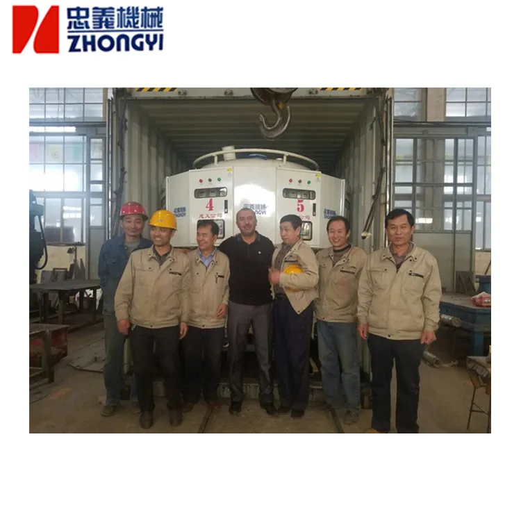 Tangshan Zhongyi Mobile  50kg cement bags loading truck machine