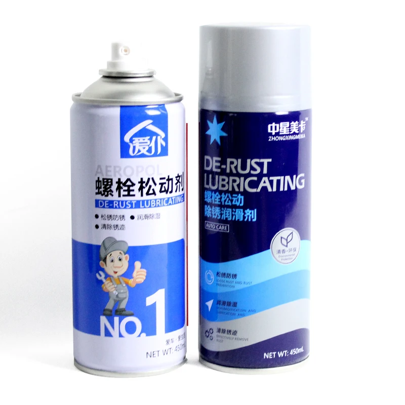 Lubricating Spray Automotive Lubricants Oil Anti Rust Lubricant Fluid Loosen Lubricating Spray