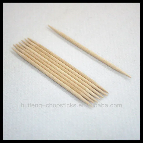 Bulk High-quality Double Headed Birch Toothpick