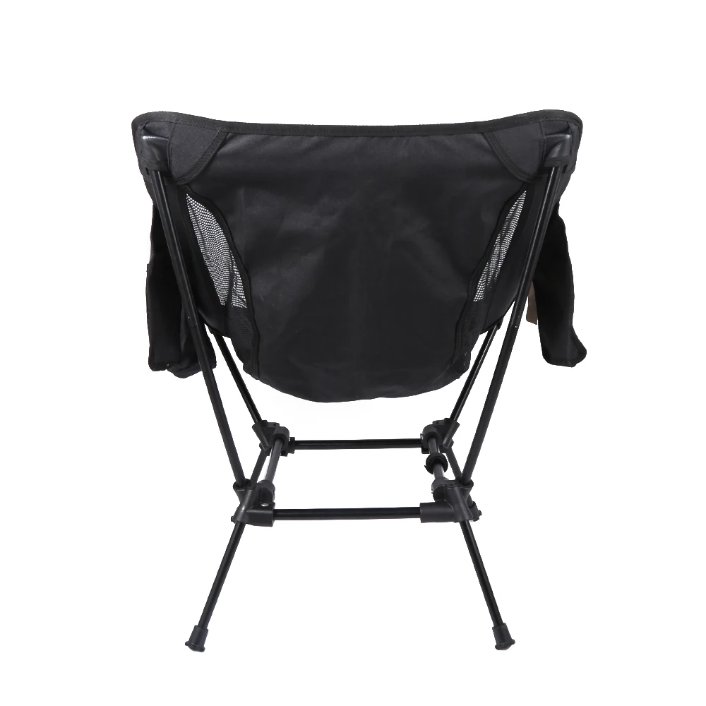 Portable Fishing Beach Chair Outdoor Camping Portable Folding Moon Chair With Cup Holder