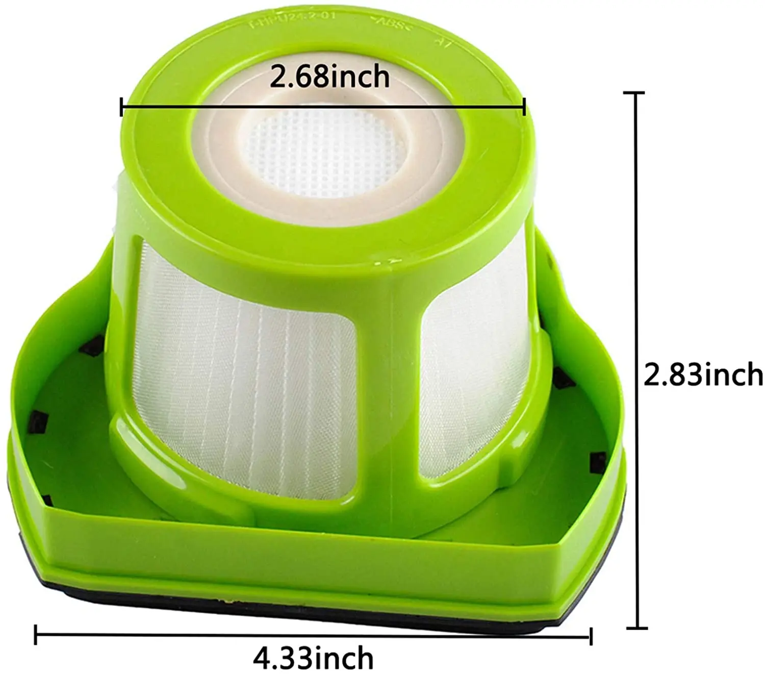 Replacement Vacuum Dust Bin Filters Compatible with Bi-sell 1782 Pet Hair Eraser Handheld Cordless Pet Vacuum Cleaners and Mesh