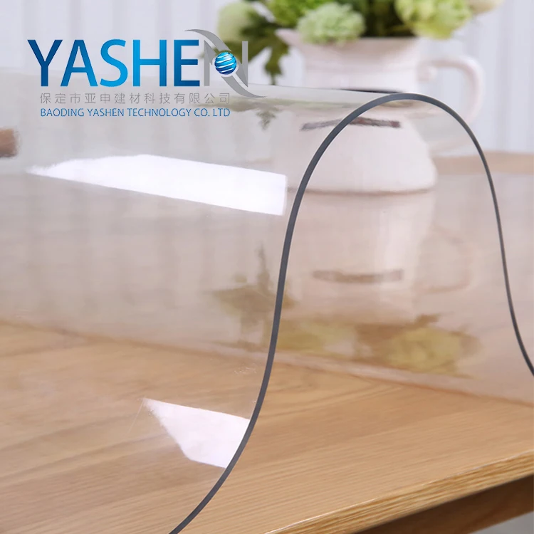 soft plastic film pvc for tablecloth