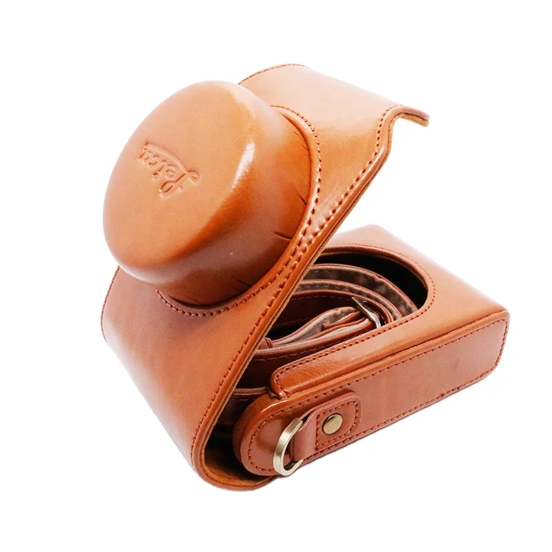 2019 Cheap Vintage Camera Carry Bag Leather Camera case Bags Beautiful Digital Camera Bag